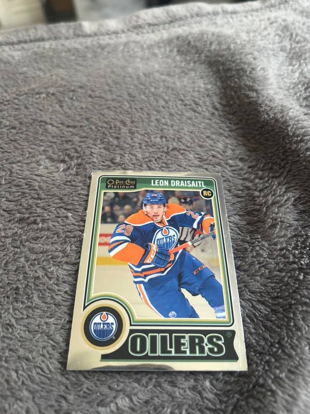 Leon Draisaitl Rookie Card  in Arts & Collectibles in St. Albert