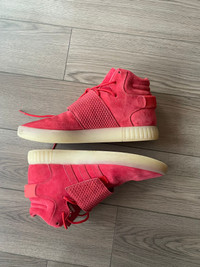 Adidas Tubular Invader Strap Red Sneaker