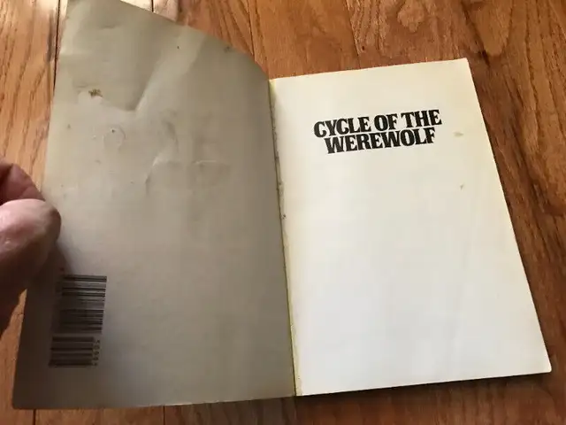 Stephen King Cycle of the Werewolf Paperback Book in Fiction in St. Catharines - Image 3