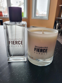 Abercrombie Fierce: Cologne + Candle