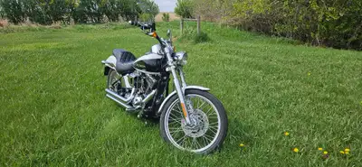 2004. 39,000 KMs on bike, 8000k on stage 4 95big bore screamin eagle. Vance and Hines exhaust, Thund...