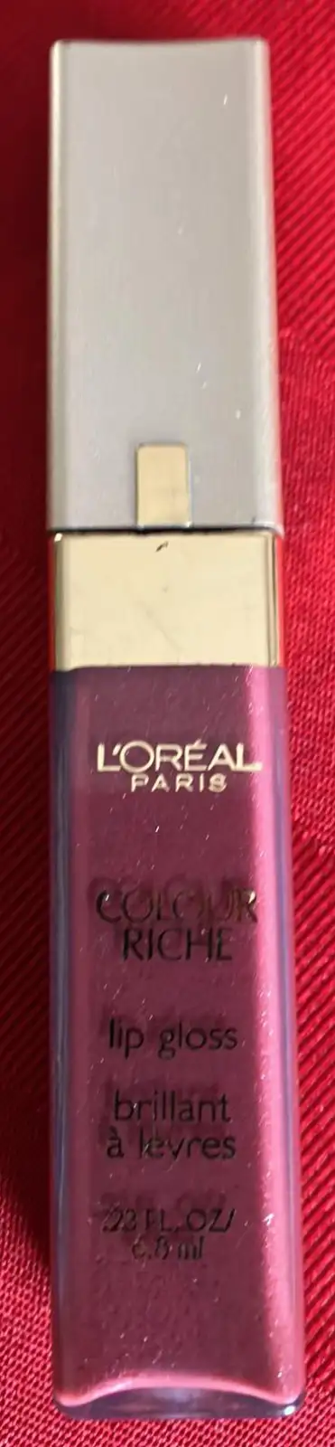 L'Oreal Rich Plum Lip Gloss (New), View more