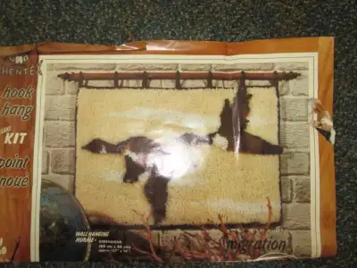 latch hook wall hanging (to finish), View more
