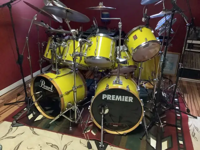 Drums, 11 piece drum kit in Drums & Percussion in Oshawa / Durham Region - Image 3