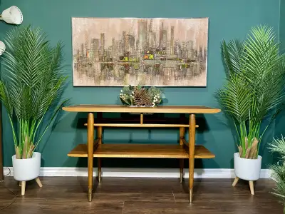 Danish Modern Lane Copenhagen Console Table, View more