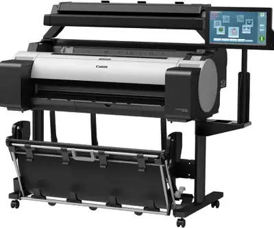 Canon TM-300 mfp z36 wide format plotter /scanner system, View more