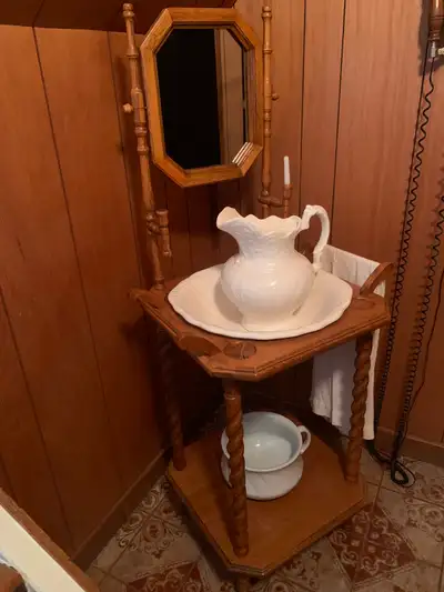 Good condition. Approx 53 inches in height, 22 inches wide, 18 inches depth