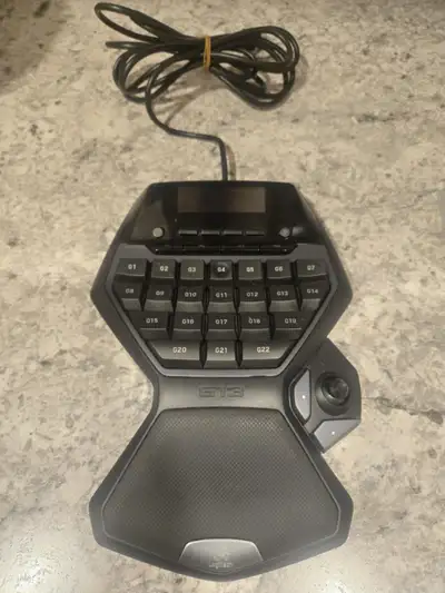 used in good condition Logitech G13 USB Programmable Gamepad Gameboard LCD Display. $90 cash only