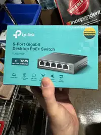 TP-Link 5-Port Gigabit Desktop Switch with 4-Port PoE+