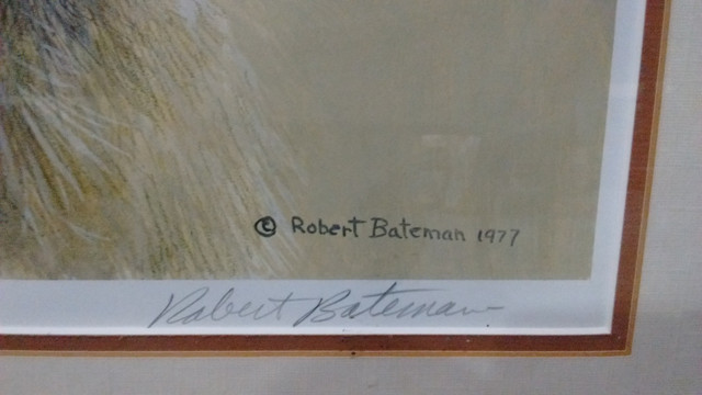 Framed Robert Bateman Limited Edition "Tiger Portrait" Print in Arts & Collectibles in Oshawa / Durham Region - Image 3
