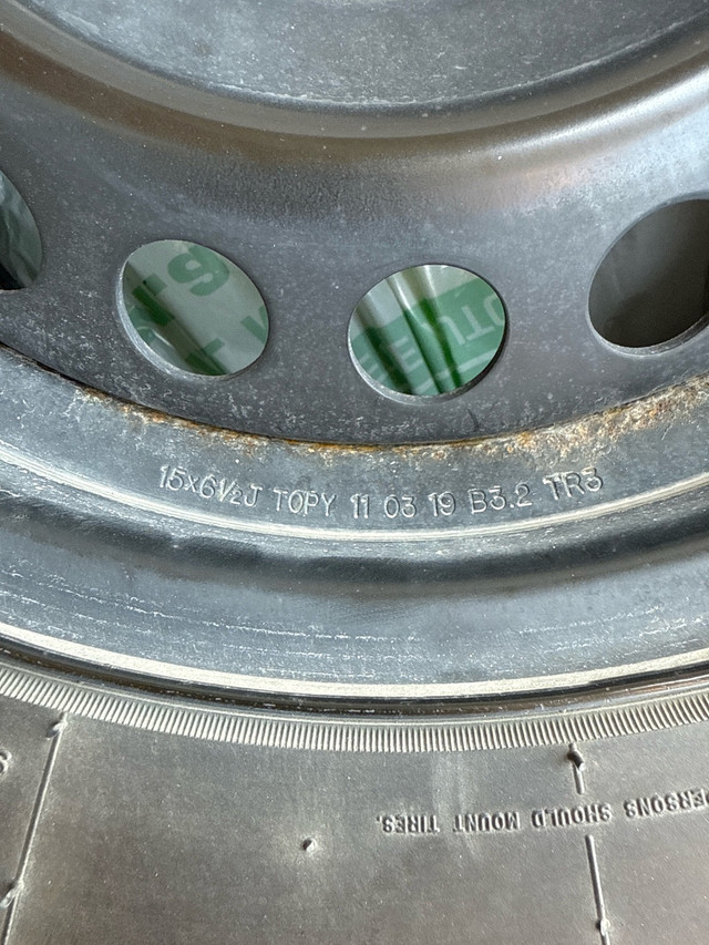 Winter Tires with steel rims  in Tires & Rims in Hamilton - Image 4