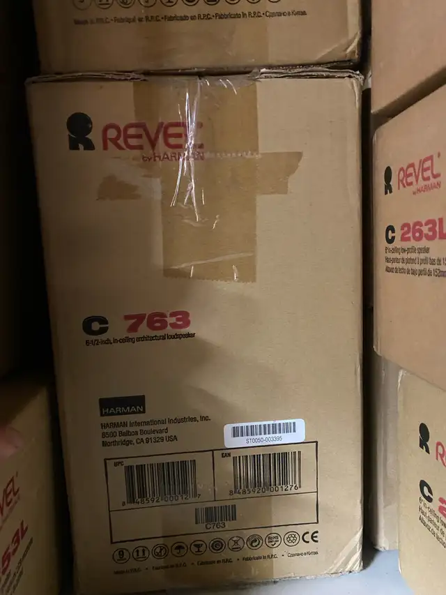 Revel audio- ceiling/ wall speakers in Stereo Systems & Home Theatre in Hamilton - Image 3