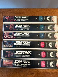 Star Trek - The Next Generation VHS Movies