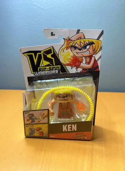 Rip-Spin Warriors Street Fighter - Ken - NEW, View more