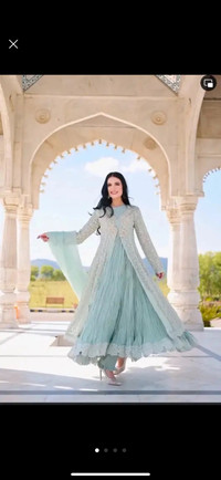 Brand new Pakistani Panche brand 4 piece gown dress