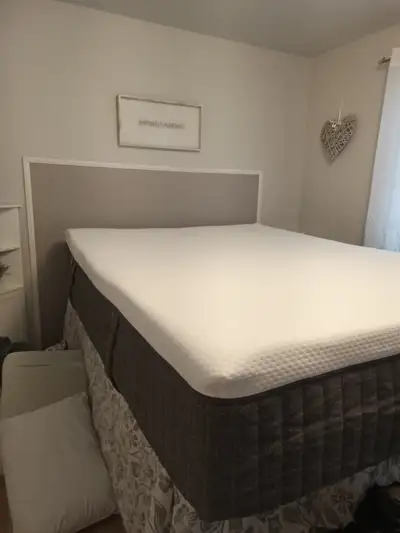 Queen hybrid mattress New, View more
