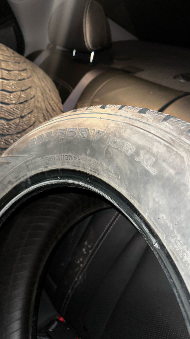 225/55r17 nokian winter tires in Tires & Rims in Calgary - Image 2