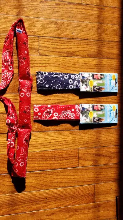 NEW REUSEABLE COOLING BANDANAS (HEAT SAFETY), View more