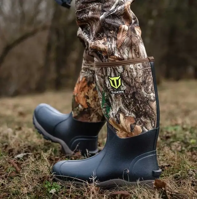 TideWe Hunting Boots for Men, Insulated Waterproof Durable, 12 in Fishing, Camping & Outdoors in City of Toronto - Image 9
