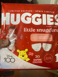 Huggies little snugglers - 20 diapers size 1