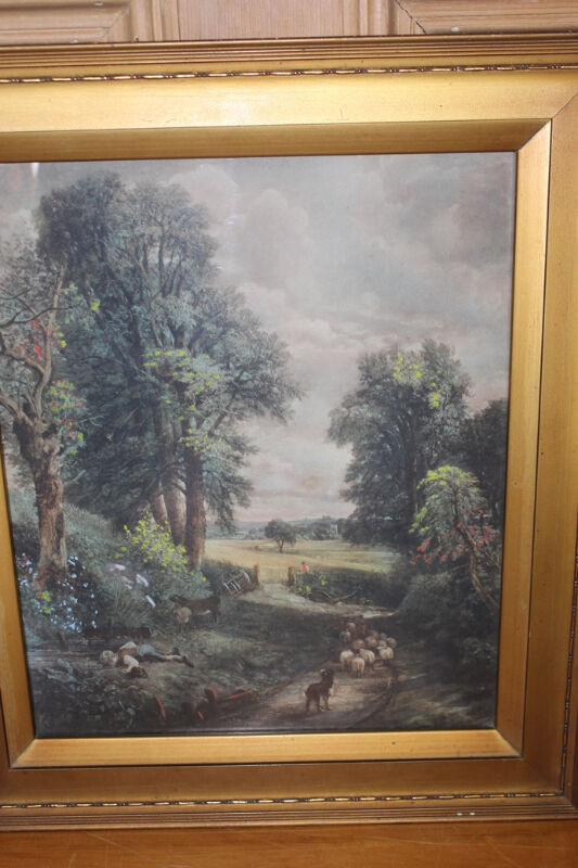 Old John Constable Print "The Corn Field" in Arts & Collectibles in London - Image 2