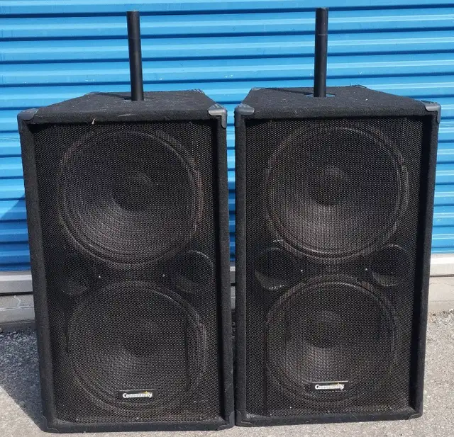 Community XP509 - Dual 15" passive high output subwoofers in Other in City of Toronto - Image 5