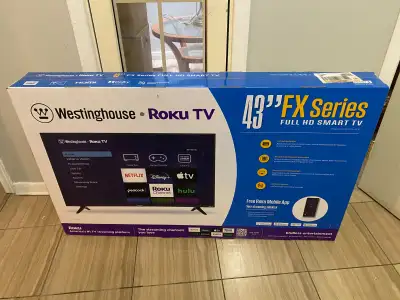 Westinghouse 43" Smart TV, View more