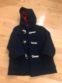 Manteau de type canadienne en laine GAP 4 ans (4T) marine