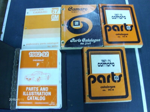 1930'S TO 1990'S GM PARTS BOOKS CHEV, BUICK, PONTIAC, OLDSMOBILE in Other Parts & Accessories in Hamilton - Image 2