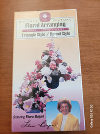 Flower Arranging VHS Video