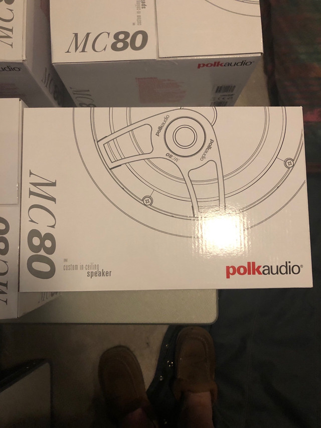 Polk Audio 8” MC80 ceiling speakers brand new. in Speakers in Calgary - Image 2