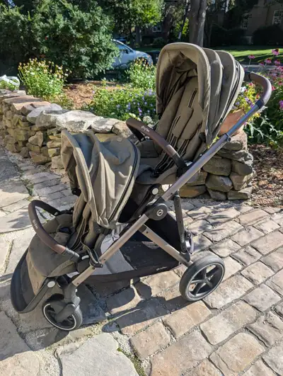 Cybex Gazelle S Double Stroller - PRICE DROP, MUST GO, View more