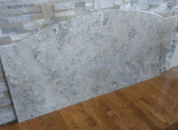 45 pieds carré de granite Colonial White