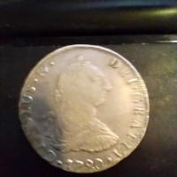 1790 Bolivia 8 Reales Silver Coin