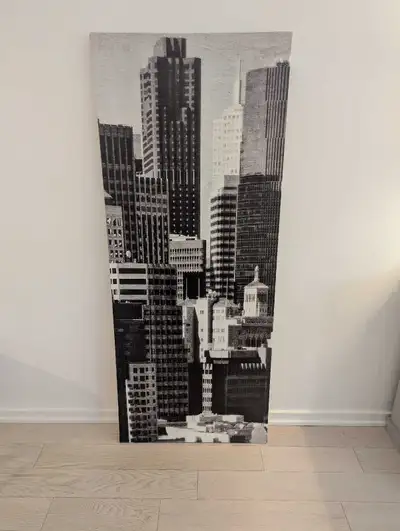 New York City Skyline Canvas Print - 55x22 inches, View more