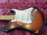 Custom  - "Jimmy Vaughan" Neck -  Relic Stratocaster