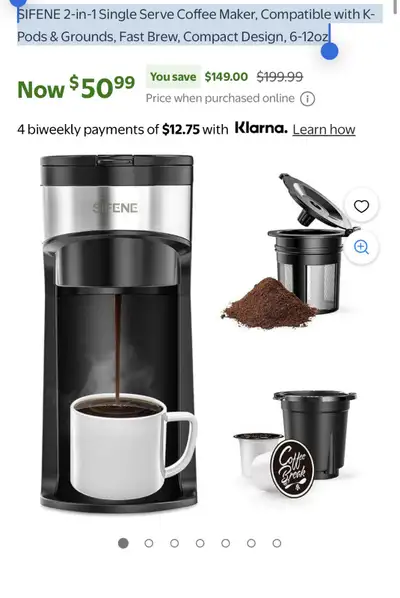 SIFENE Coffee Maker, View more