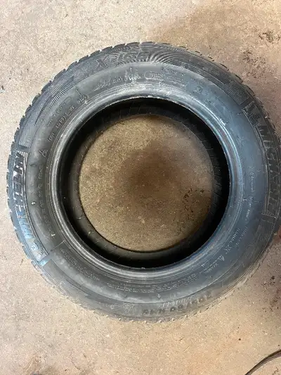 4 gently used Michelin winter tires. (X-ice) Last used on a Honda civic. Not on rims.