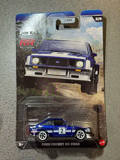 Hot Wheels Rally Racer Ford Eacort RS 2000 blue, View more