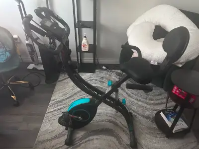 Collapsible exercise bike, View more