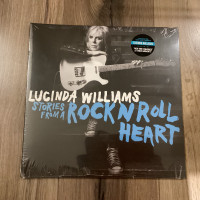 Sealed vinyl LP Lucinda Williams Stories from a Rock’n’Roll Hear