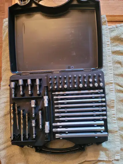 Dril/Driver Kit 55 Pieces New, View more