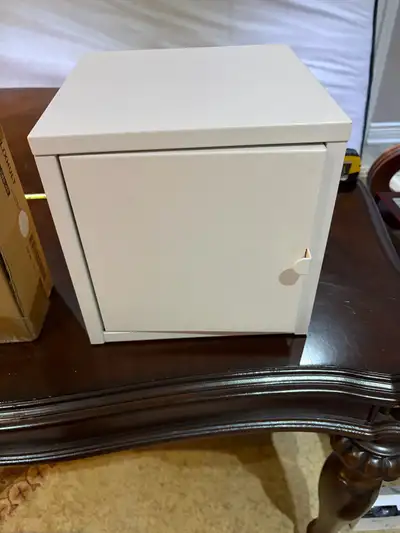 Ikea Lixhult White Metal Cabinet, View more