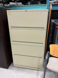 4 Drawer Lateral Filing Cabinet-Excellent Condition Call Us Now!