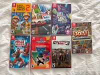 Nintendo Switch games for sale $10 each