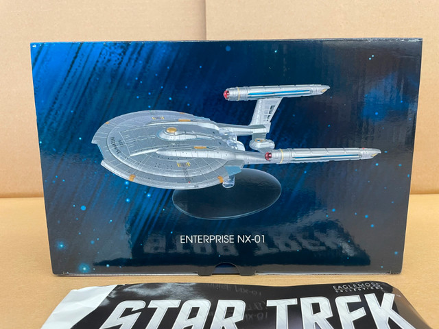 Star Trek Eaglemoss Starships Collection Enterprise NX-01 XL in Arts & Collectibles in Regina - Image 2