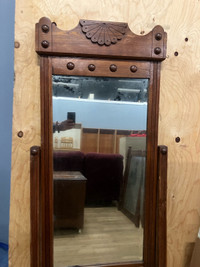 Antique tilting mirror 
