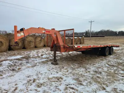 Kiefer built 08/94 Dual wheel tandem axle (10,000lb electric brakes) Slipper style spring suspension...