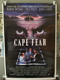 Cape Fear (1991) original movie poster 