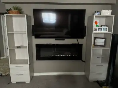 2 bookshelves, View more